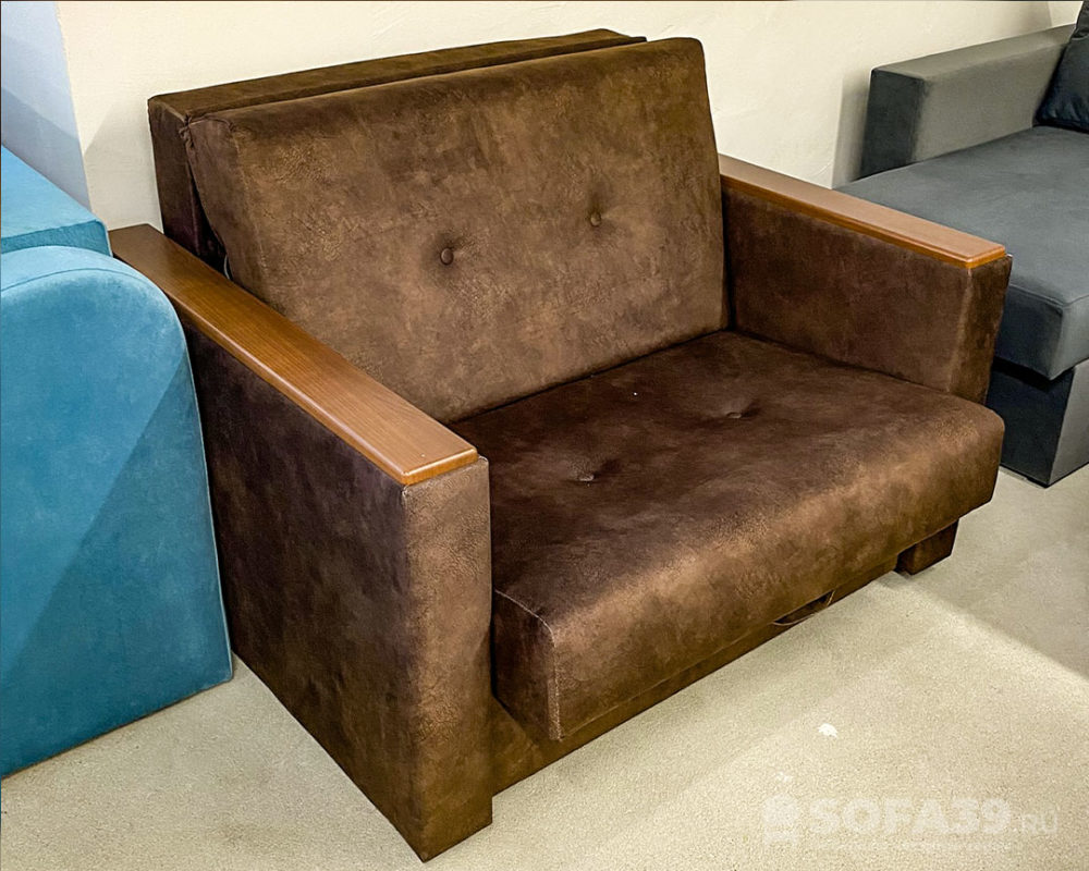 Кресло-кровать Американка 90 коричневый трюфель
