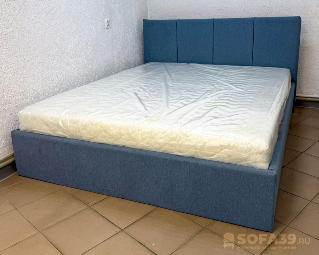 Кровать Клео сильвер скай