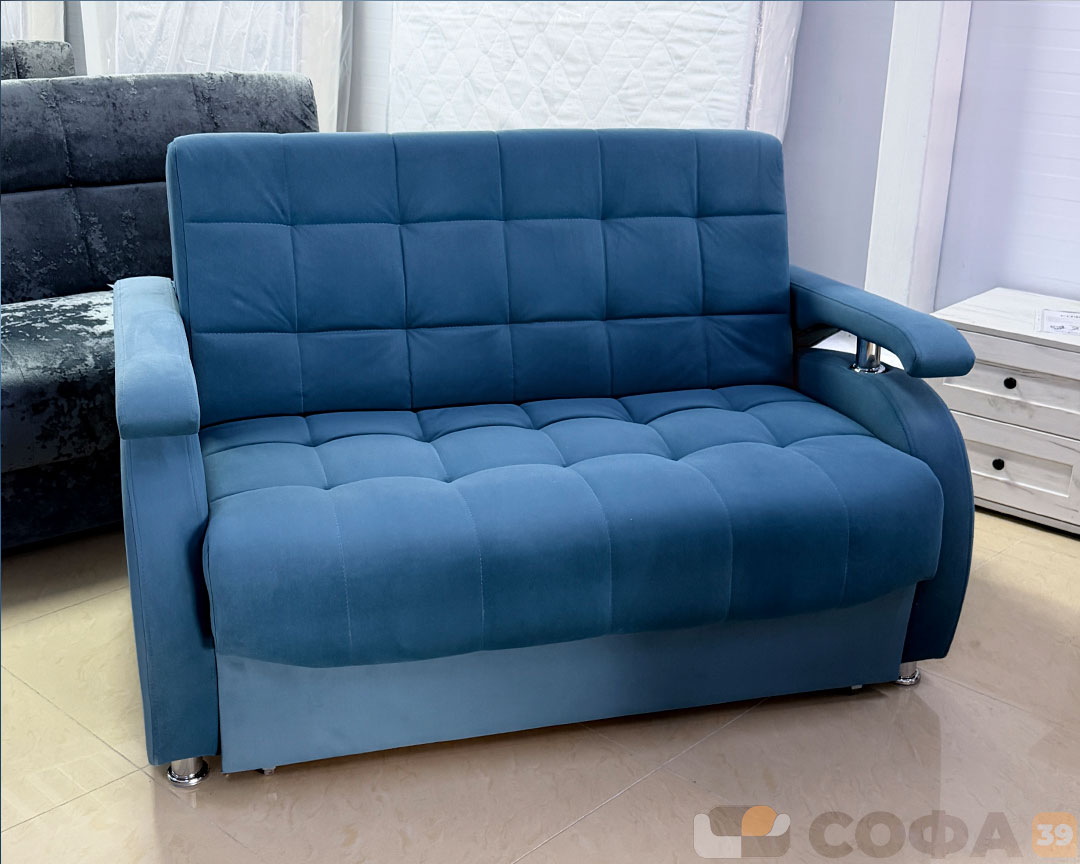 Диван Ева американка-120 бирюзовый
