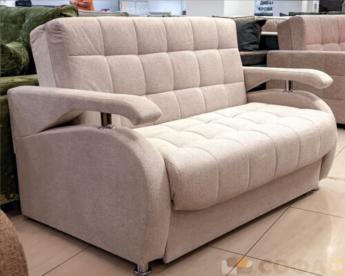 Диван Ева американка-120 текстурный белый